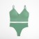 Female set (top, panties) color green, rr 42-44