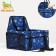 Car Seats for animals 40*30*25 cm, blue with white paws and bones