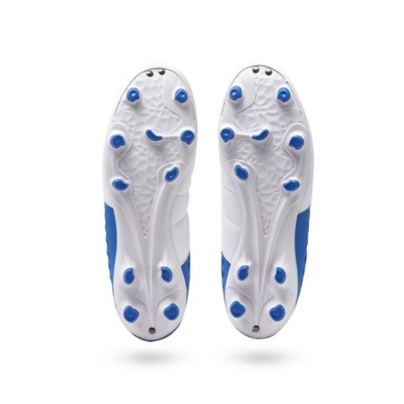 Beats football ATEMI SD700 MSR, synthetic leather, white-blue color, size 45-4
