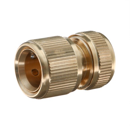 Connector, 1/2 "(12 mm), fast -fast connection, brass, Greengo-2