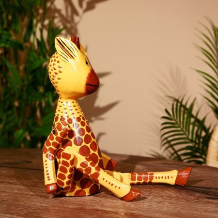 Souvenir "Girafic" hanging paws, wood 40 cm-1