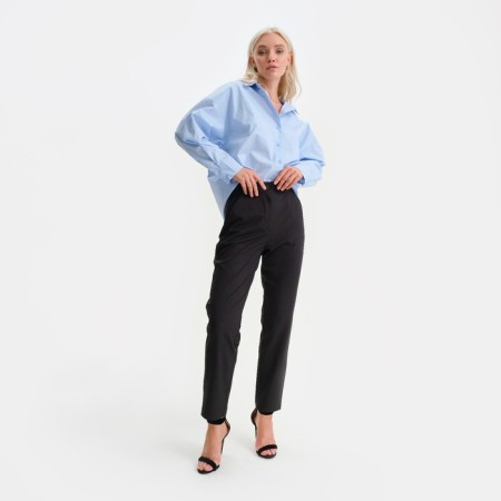 Women's snacking trousers MIST R.46, black-4