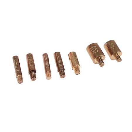 Thermo-applianator for gluing rhinestones, 7 nozzles, stand, No. OR-02-2