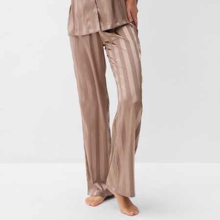 Female set (shirt, trousers) KAFTAN SILK "strip" size 40-42, powder-2