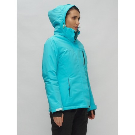 Ski suit female, size 42, blue color-33