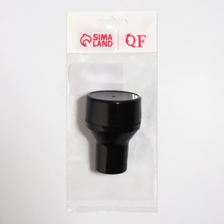 Makeup sponge with the handle "Style", D 4.1 × 3 cm, in case, black/pink color-3