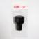 Makeup sponge with the handle "Style", D 4.1 × 3 cm, in case, black/pink color