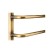 Water towel Domoterm "Stefano", P6, 6 crossbars, 400 x 600 mm, bronze