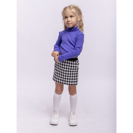Turtleneck for girls, height 110 cm, lilac color