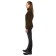 Women's sweatshirt Pride Manchester, fleece, brown, rr 40-42 Height 170-176