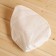Chalma waffle on elastic band, white
