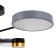 Chandelier 86507/6 LED 63W 3000-6000K Black-gold 72x72x23 cm Bayerlux