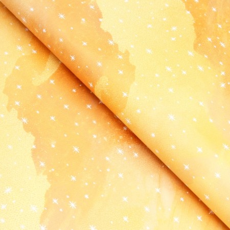 Packaging paper "Golden Christmas tree", gloss, bilateral, 80 g/m2, 50 x 70 cm-3