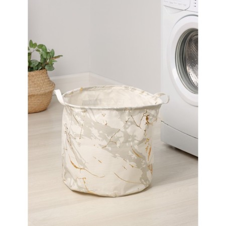 Basket Winness Textile shares "Monroe", 35 × 45 cm, white color-2