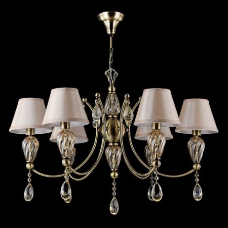 Murano 6x40W E14 Antique bronze chandelier-1