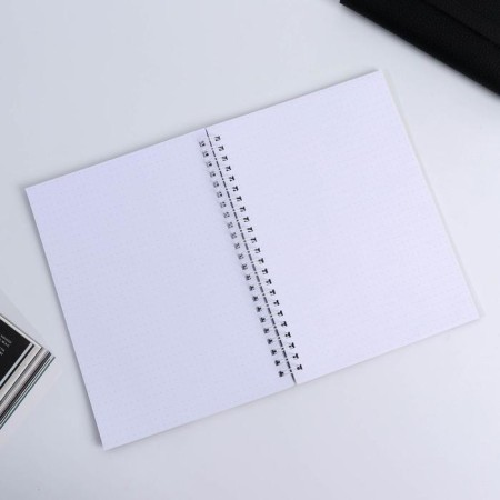 Flash card set, diary, external battery 5000 MAH FOR MEN, 21.5 x 21.5 cm-3
