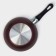 Pan "hostess", d = 16 cm, plastic handle, anti -stick coating, burgundy color
