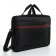 Laptop bag with a zipper, outer pocket, black color