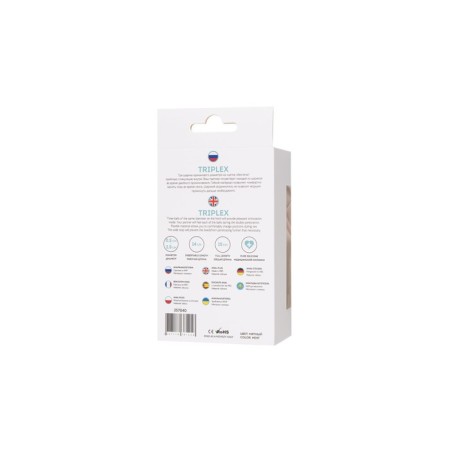 Anal sleeve Todo by toyfa triplex, silicone, mint, 15 cm, Ø 2.5 cm-5