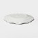 Porcelain dish Magistro "shell", d = 25.3 cm, white color