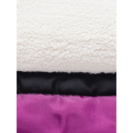 Winter park for a girl, height 152 cm, raspberry color-11