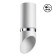 Delta lamp, 1x9W GU10, IP44, white color
