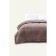 Blanket-worshiped, size 200x220 cm, cappuccino color