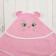 Children's corner "Pussy", size 120 x 120 cm, pink color