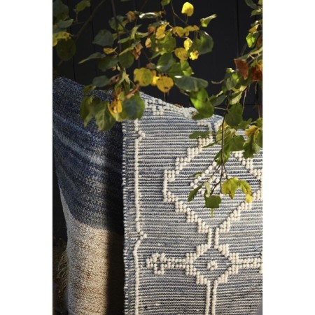 Carpet of wool and denim Jammu Ethnic, size 160x230 cm-3
