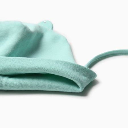 Baby hat, mint color, size 42-46-1