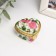 Coramics Coramics Heart "Pink Roses" 4,2x4.7x3 cm
