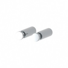 CREL-COMPLEK 2 pcs 5.5 cm, chrome artwelle