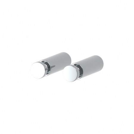 CREL-COMPLEK 2 pcs 5.5 cm, chrome artwelle