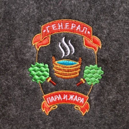 Bath Hat "Budenovka. General couple and heat" Ecofeter-1