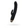Vibrator with a clitoral stimulator Waname D-SPLASH Thunder, black color, 24.2 cm