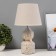 Patricia desktop "E14 40W with a white-golden 20x20x35 cm