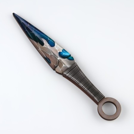 Souvenir wooden knife Kunai "Ice Stone", 26 cm-4