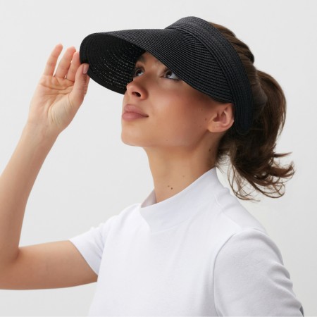 Female visor minku, black color, rr 58-1