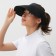 Female visor minku, black color, rr 58