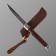 Folding knife "needle-2" 21cm, blade 94mm/1mmm