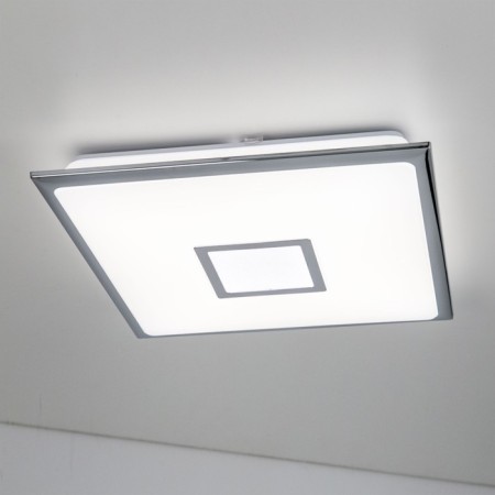 Lamp Citilux "Starlight Smart" CL703AK50G 46.5x46.5x8 cm, 1x50W, LED, Gray color.-20