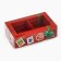 Box for 2 sweets with cells "New Year's Post", 10 x 6 x 3 cm, New Year