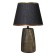 Jolani lamp E14 40W Black with a golden patina 23x23x36.5 cm Risalux
