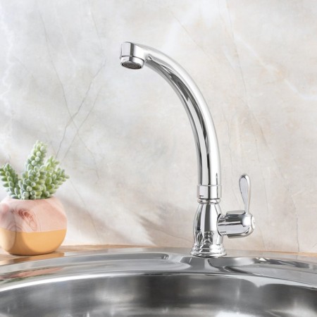 RMS Monsiester SL79-269F-2, simultaneous, rotary spout, zinc, chrome