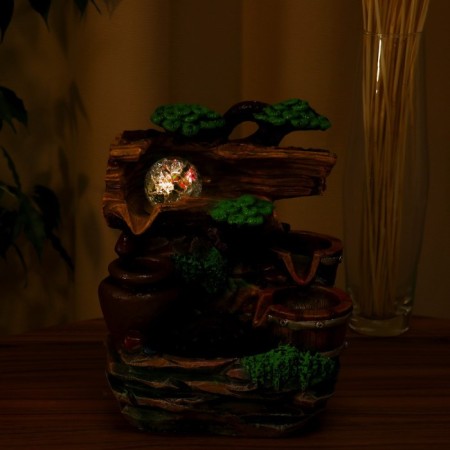 Forest Waterfall Fountain 13.5x18x27 cm (with backlight)-2
