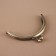 Farmoire sewing "semicircle", 10 × 6.5 cm, bronze color