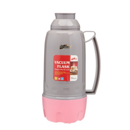 Thermos 1.8 l, with a glass flask, retains heat 12 hours, pink-2