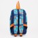 Baby backpack on lightning, 2 external pockets, blue color