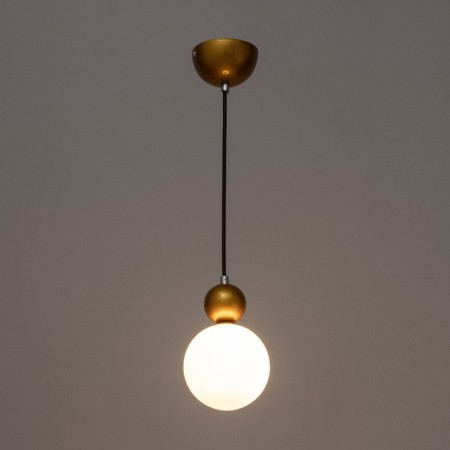 Lamp "ALVA" G9 40W gold 12x12x18-118 cm-2