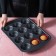 Baking uniform “Circle”, 40 × 28 × 4 cm, 12 cells, anti -stick coating, black color